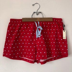 Forever 21 | red pajama shorts